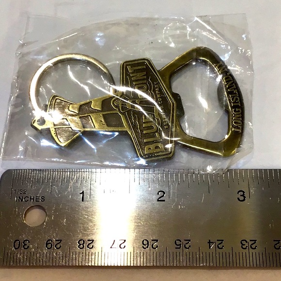 Blue Point Brewing Co. bottle opener keychain NEW - Picture 2 of 2